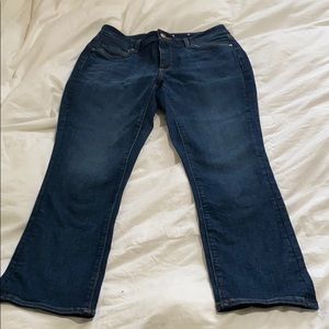 NWOT Loft  Crop Jean